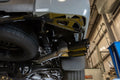 Cat-Back Exhaust System 14-20 Tundra Split Side Dual Exit 2.5 in Intermediate And 3 in Tail Pipe No Mufflers Hardware Incl Black Tip Incl Pypes Exhaust