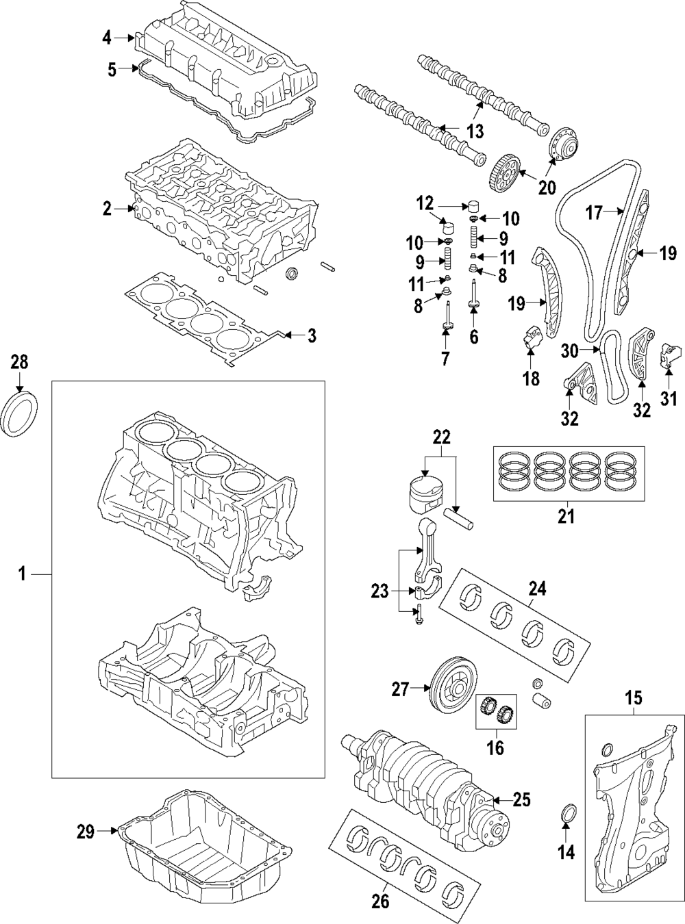 Engine Camshaft Intake