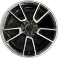 19x8.5 Machined Black Alloy Wheel