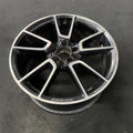 19x8.5 Machined Black Alloy Wheel