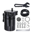 Baffled Oil Catch Can with Drain Valve