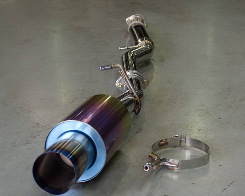 T304 Stainless Steel Cat-Back Exhaust System with Titanium Muffler