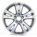 17x7.5 5 Double Spoke Silver Aluminum Wheel