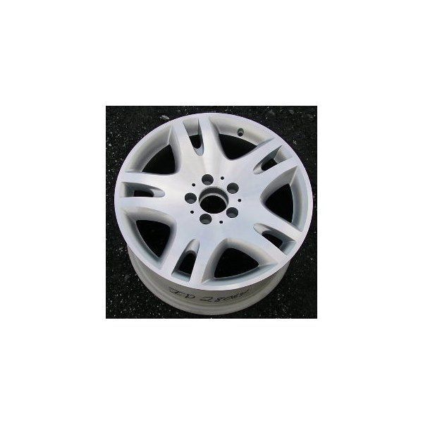 17x8 5-112 Machined Silver 5 Split-Spoke Alloy Wheel