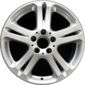 17x8 5-112 Machined Silver 5 Split-Spoke Alloy Wheel