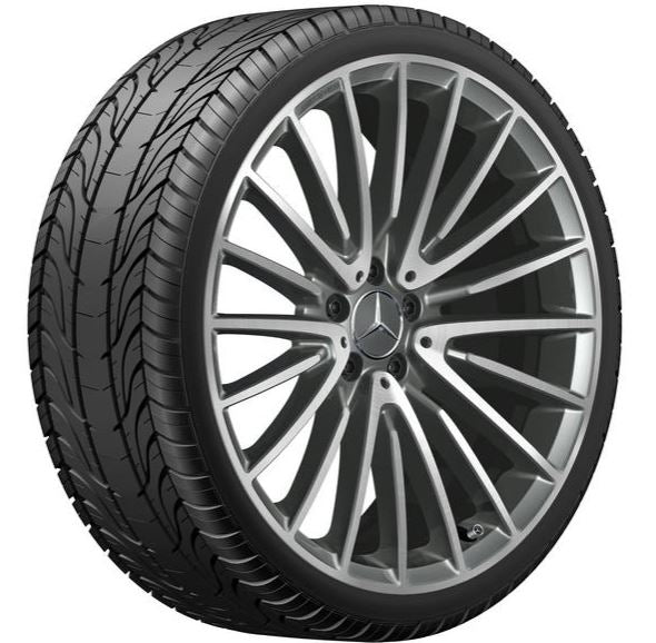 Rear 21x10 5-112 48mm Offset Alloy Wheel