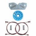 Rear Left Window Regulator with Motor