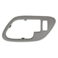 9598 C1500 INSIDE DOOR HANDLE BEZEL W/ PROVISION FOR DOOR LOCK RH GREY