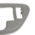 9598 C1500 INSIDE DOOR HANDLE BEZEL W/ PROVISION FOR DOOR LOCK RH GREY