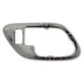 9598 C1500 INSIDE DOOR HANDLE BEZEL W/ PROVISION FOR DOOR LOCK RH GREY