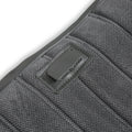8187 C/K SEAT UPHOLSTERY KIT FULL PLEAT CLOTH/VINYL GREY/CHARCOAL