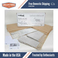 COMPLETE ROOF INSULATION KIT POLYMER BLACK BACKING SILVER