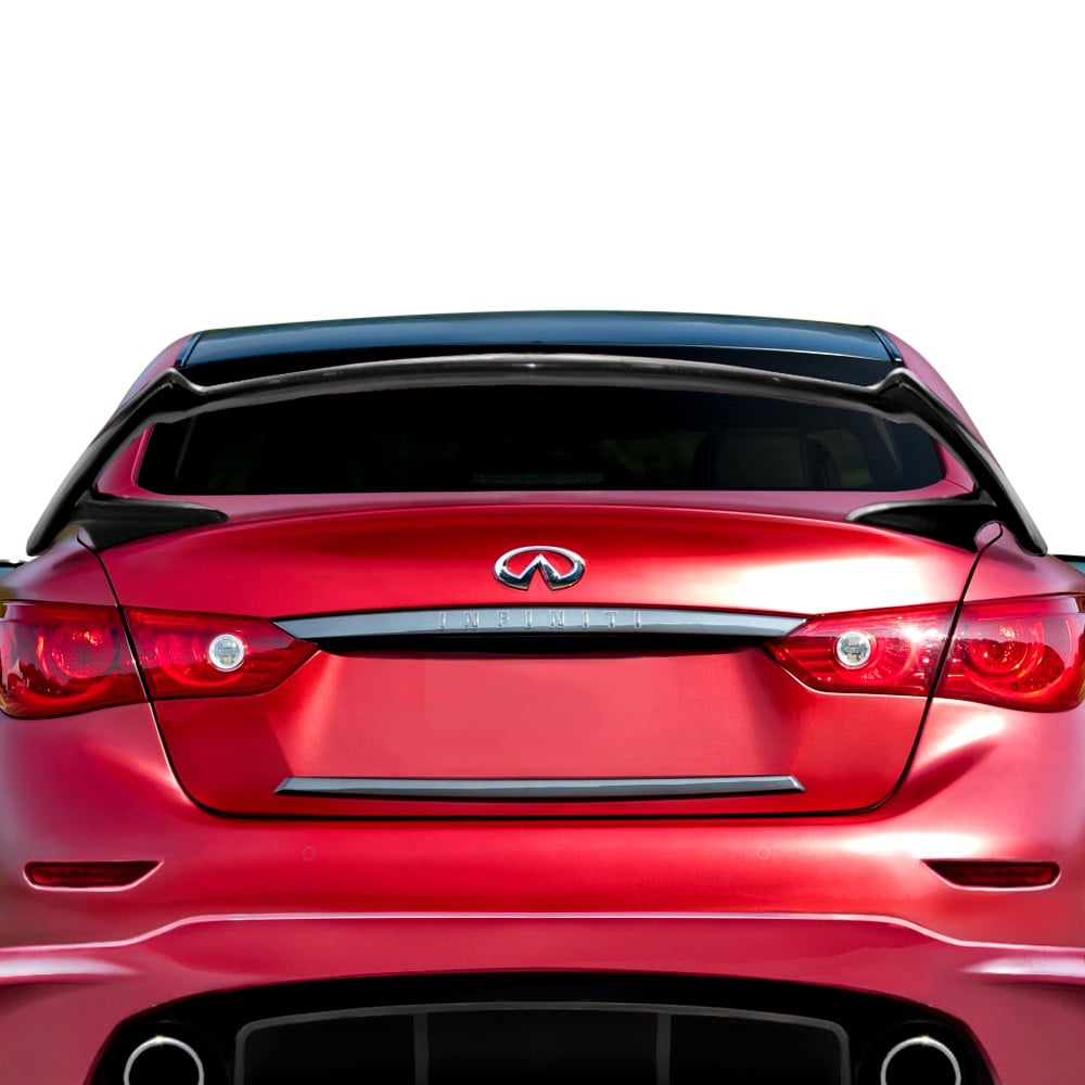 2014-2023 Infiniti Q50 Carbon Creations Impulse Rear Wing Spoiler - 1 Piece