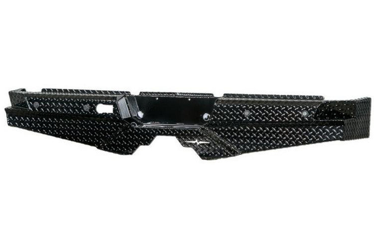0918 RAM 1500 DIAMONDBACK REAR BUMPER W/ SENSORS(DUAL EXHAUST ONLY)