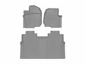 WeatherTech Grey Front Rear FloorLiner HP Fits -20-24 F-150 46697-1-4IM