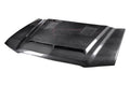 2002-2006 Chevrolet Avalanche (w/o cladding) 2003-2005 Silverado Carbon Creations GT500 Hood - 1 Piece