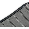 7380 C/K SEAT UPHOLSTERY KIT CLOTH/VINYL BLACK/SILVER