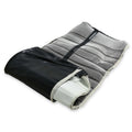7380 C/K SEAT UPHOLSTERY KIT CLOTH/VINYL BLACK/SILVER