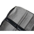 7380 C/K SEAT UPHOLSTERY KIT CLOTH/VINYL BLACK/SILVER