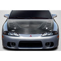 1995-1999 Mitsubishi Eclipse Eagle Talon Carbon Creations Evo GT Hood - 1 Piece
