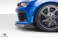 2016-2018 Chevrolet Camaro V8 Duraflex Grid Front Splitters - 2 Piece