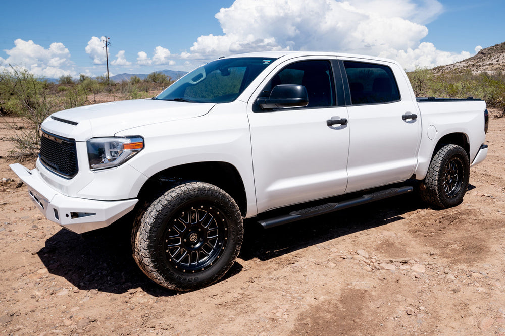 04C TITAN EXTENDED CAB 5IN BLACK TEXTURED ALUMINUM OVAL STEP BARS