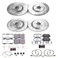Power Stop 21-25 Land Rover Discovery Front and Rear Z36 Truck & Tow Brake Kit