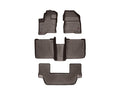 WeatherTech Cocoa Front Rear and Rear Floorliners Fits -21-22 Expedition 471665-1-2-4712956