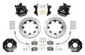 Wilwood 03-08 Audi A4 Caliper-Combination Parking Brake Rear 12.19 Rotor - Black