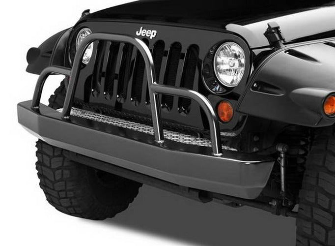 Rock Crawler bumper with brush guard 1976-2002 Jeep CJ series and Wrangler