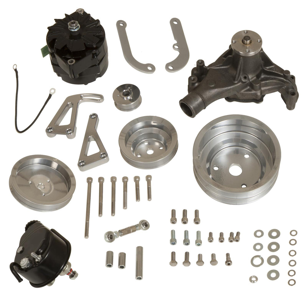 GM SB LWP SPORT TRACK AL T/PS KW PULLEY/BRKT GREY