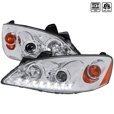 PROJECTOR HEADLIGHTS - CHROME