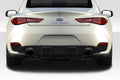 2017-2022 Infiniti Q60 Duraflex J Spec Rear Diffuser - 3 Piece
