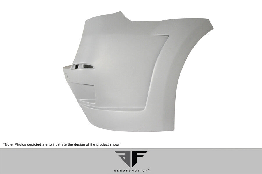 2010-2013 BMW X5 X5M E70 AF-1 Wide Body Rear Bumper Cover ( GFK ) - 1 Piece (S)