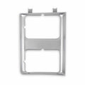 8587 C10 HEADLIGHT BEZEL DUAL HEADLIGHT RH SILVER