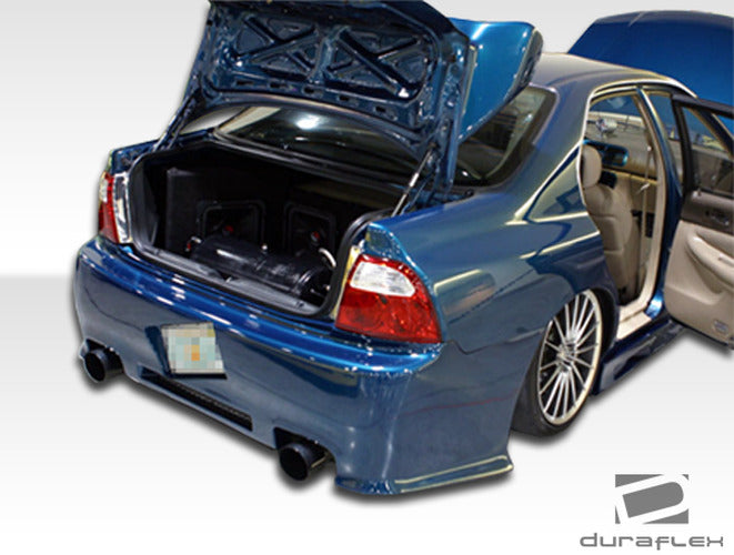 1994-1995 Honda Accord 4DR Duraflex R34 Body Kit - 4 Piece - Includes R34 Front Bumper Cover (101476) Spyder Rear Bumper Cover (101463) Spyder Side Skirts Rocker Panels (101450)