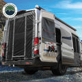 Overland Vehicle Systems Ford Transit Van Side Door and Rear Door Screens Tall Height