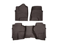 WeatherTech Cocoa Front Rear FloorLiner HP Fits -20-19 Chevrolet GMC 476071IM-475423IM