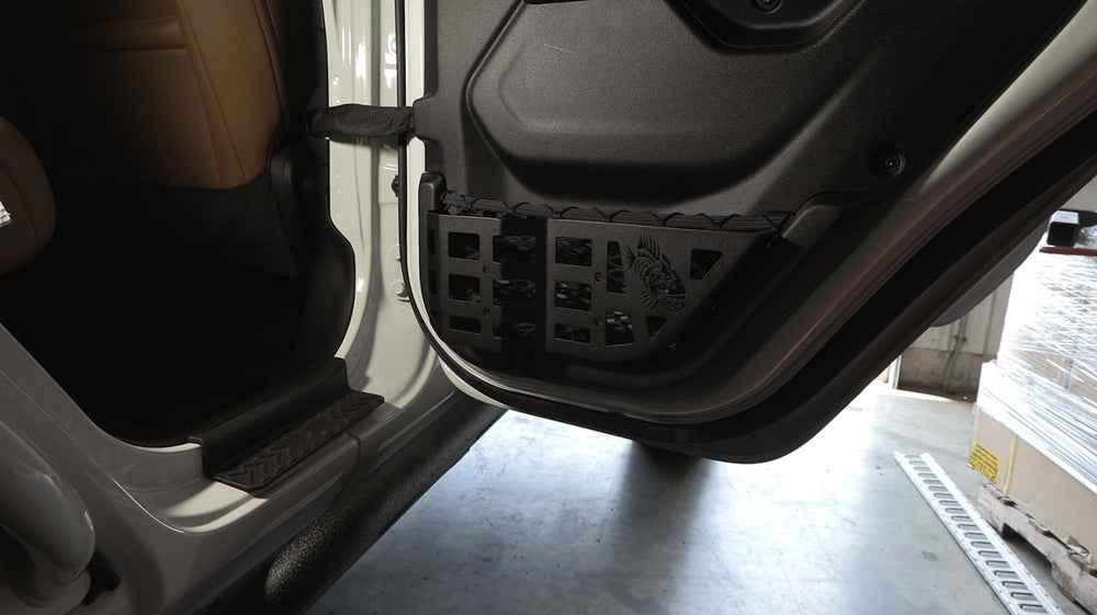 2018-AND UP JEEP WRANGLER JL GLADIATOR JT REAR DOOR MOLLE PANEL