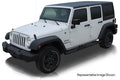 0718 WRANGLER 4 DOOR JK 5IN OE STYLE BLACK TEXTURED CURVED OVAL STEPS