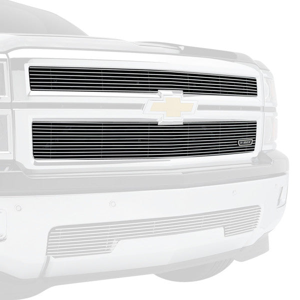 1415 SILVERADO 1500(NOT Z71 OR WORK TRUCK)2PC BILLET GRILLE REPLACEMENTPOLISHED