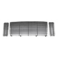 Grill Insert: 2008 Ford Pick Up Full Size Super Duty; Billet Grille Insert; 3 pc