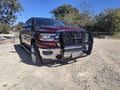 19C RAM 1500 GRILL GUARD WORKS WITH SENSORS & CAMERA BLACK