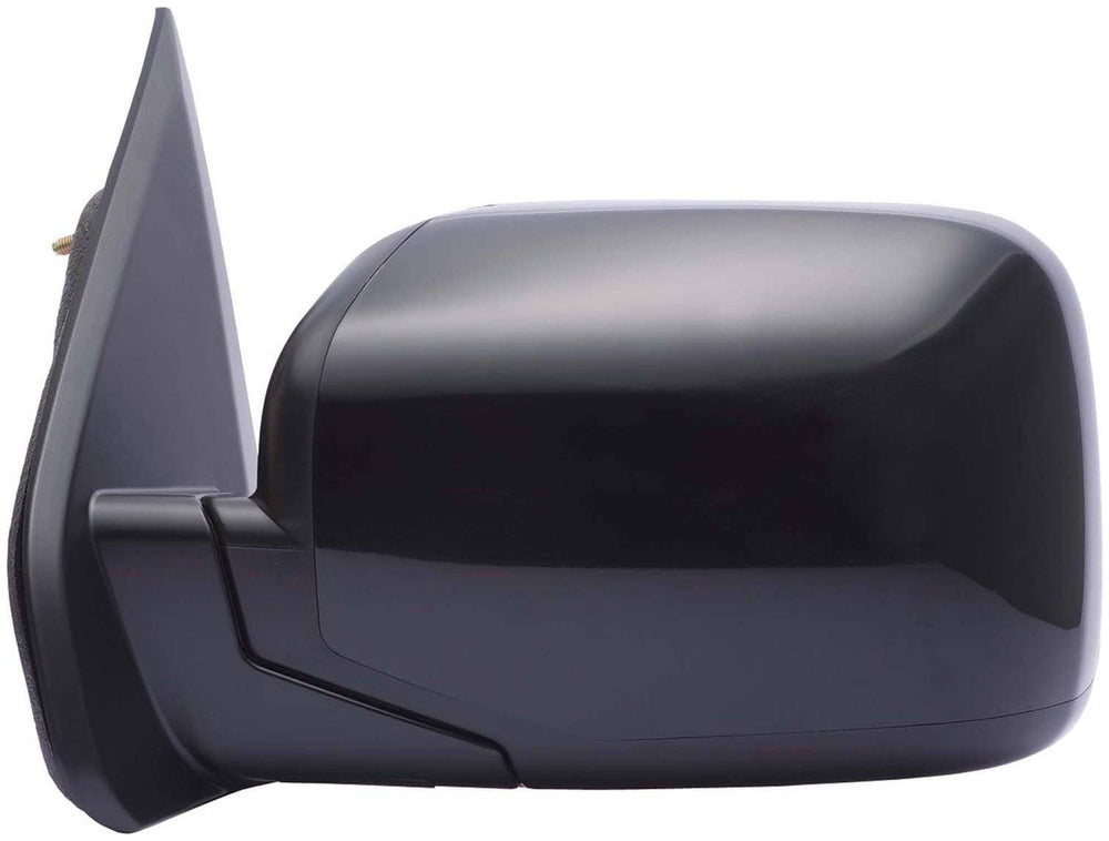 0912 HONDA PILOT LH HEATED POWER FOLDAWAY OE MIRROR TEXTURED BLACK PTM COVER