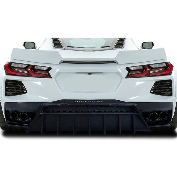 2020-2023 Chevrolet Corvette C8 Carbon Creations Gran Veloce Rear Diffuser - 1 Piece