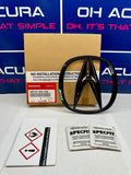 Genuine Acura 2023 Integra A-Spec Gloss Black Acura Emblem (Front)
