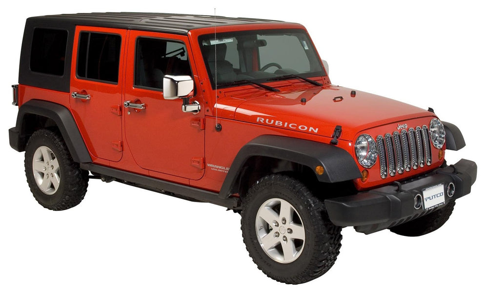 (DPN)0713 JEEP WRANGLER (4 DOOR) DH/MC/FTC COMPLETE CHROME ACCESSORY KIT