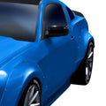 2010-2014 Ford Mustang Duraflex Circuit 75 MM Rear Fender Flares - 2-piece