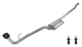 ~(50 lbs. 60X12X12)~ Cat-Back Exhaust System 2020 Jeep JT Gladiator Rubicon Single side exit 2.5 in Intermediate And Tail Pipe Street Pro Mufflers/Hardware Incl black Tip Incl Pypes Exhaust