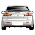 2008-2017 Mitsubishi Lancer 4DR Carbon Creations M Power Rear Diffuser - 1 Piece